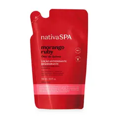 NATIVA SPA - Hidratante corporal para Cuerpo Morango Ruby 350 ml