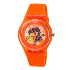 SWATCH - Reloj Mujer Orangish Lacquered Suoo100