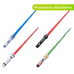 STAR WARS - Accesorio de acción Sable de Luz Light Saber Extensible Surtido: Producto Aleatorio