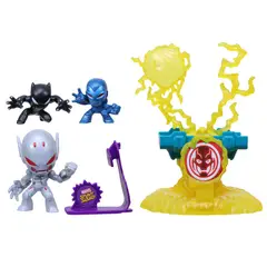 MARVEL - Figura de acción Stunt Squad Villain Knockdown
