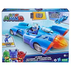PJ MASKS - Figura de Acción Power Heroes Súper Gato-Móvil