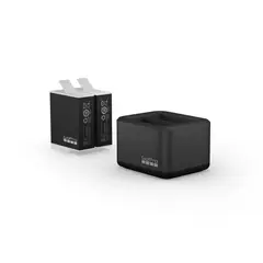GOPRO - Cargador de batería dual y baterías Enduro Go Pro