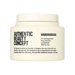 AUTHENTIC BEAUTY CONCEPT - Mascarilla Capilar Replenish para Cabello Maltratado Reparación 200 ml