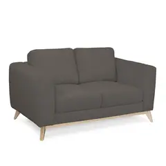 MICA - Sofá Microfibra 2 puestos Regina - Mueble