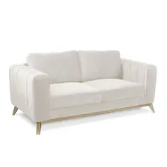 MICA - Sofá Microfibra 3 puestos Regina - Mueble