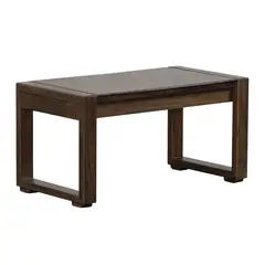 MICA - Mesa de Centro Moderna Rectangular en Madera roble Oxford 40 x 40 x 40 cm - Mueble