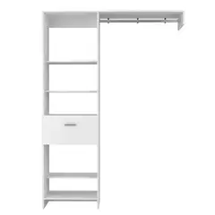 RTA MUEBLES - Closet Moderno en Aglomerado MDP 1 Cajones 211 x 150 x 42 cm RTA Design - Mueble