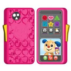 FISHER PRICE - Fisher-Price Juguete Smartphone Deluxe de Aprendizaje Rosa