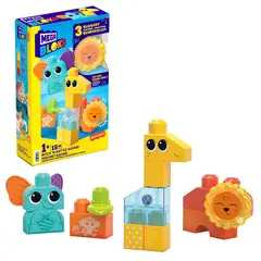 undefined - Megablocks Juguete de Construcción Safari Rock n Ritmo Megablocks