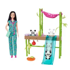 BARBIE - Muñeca Barbie: Cuidadora de pandas