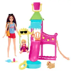 BARBIE - Muñeca Barbie: Skipper parque acuático