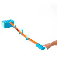 HOT WHEELS - Pista de carro Hot Wheels: Caja de acrobacias Ice Crash