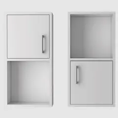 RTA MUEBLES - Mueble de Baño Moderno en Aglomerado MDP 60 x 30 x 16 cm RTA Design - Mueble