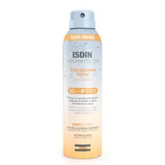 ISDIN - Bloqueador Corporal Adultos Wet Skin Transparent en Spray 250 ml