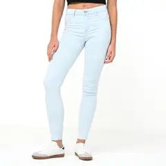 SYBILLA - Jean Skinny para Mujer Tiro medio de Algodón