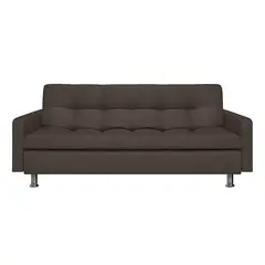 AMOBLANDO - Sofá Cama Moderno en Tela 3 Puestos Sophie 205 x 80 x 53 cm