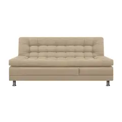 AMOBLANDO - Sofá Cama Moderno en Tela 2 Puestos Multi 180 x 82 x 52 cm