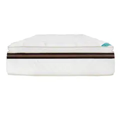 COLCHONES SPRING - Colchón Doble Firmeza Media Ortopédico Resortado con Pillow Advance 140 x 190 cm + Protector