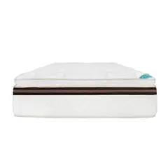 COLCHONES SPRING - Colchón King Firmeza Medio Resortes Pocket Advance 200 x 200 cm + Protector