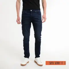 BEARCLIFF - Jean 5 Bolsillos para Hombre Super skinny