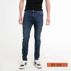 BEARCLIFF - Jean 5 Bolsillos para Hombre Super skinny