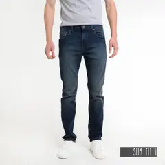 BEARCLIFF - Jean 5 Bolsillos Hombre Slim de Algodón