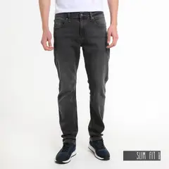 BEARCLIFF - Jean 5 Bolsillos Hombre Slim de Algodón