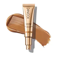 ICONIC LONDON - Iluminador de rostro Líquido Radiance Booster Bronze Glow Iconic 30 ml