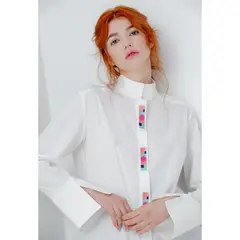 BEMONOCROMO - Camisa Manga larga Mujer
