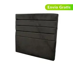 COLCHONES SPRING - Cabecero para Cama Semidoble Moderno en Madera 130 x 120 cm