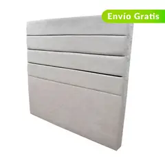 COLCHONES SPRING - Cabecero para Cama Doble Moderno en Madera 130 x 140 cm