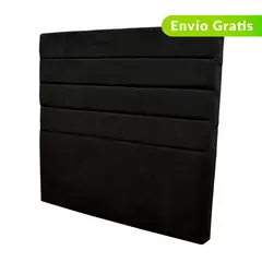 COLCHONES SPRING - Cabecero para Cama Semidoble Moderno en Madera 130 x 120 cm
