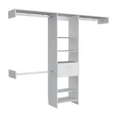 RTA MUEBLES - Closet Moderno en Aglomerado MDP 1 Cajones 211 x 150 x 42 cm RTA Design - Mueble