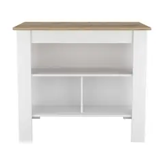 RTA MUEBLES - Mueble Auxiliar de Cocina Moderna en Aglomerado 103 x 90 x 70 cm