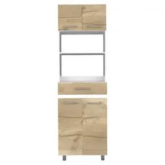 RTA MUEBLES - Mueble Auxiliar de Cocina para Microondas Moderna en Aglomerado 621 x 20105 x 408 cm