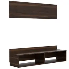 RTA MUEBLES - Panel para TV Moderno de 1377 x 1346 x 336 cm para Televisores de Hasta 60 Pulgadas,