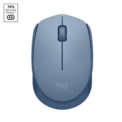 LOGITECH - Mouse M170 Inalámbrico Óptico Azul