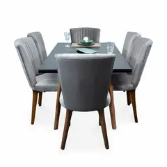 MICA - Juego de comedor Regina 6 puestos