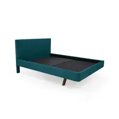 MICA - Cama para Colchón Doble Moderna en Madera 199 x 148 cm