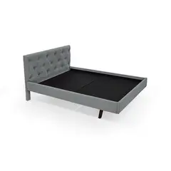 MICA - Cama para Colchón Doble Moderna en Madera 199 x 208 cm