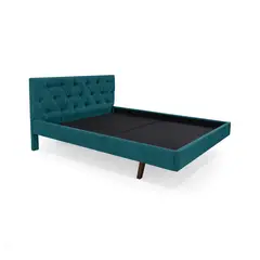MICA - Cama para Colchón Queen Moderna en Madera 199 x 168 cm