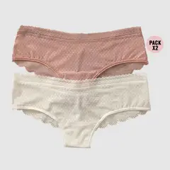 LEONISA - Calzón pack colaless para Mujer