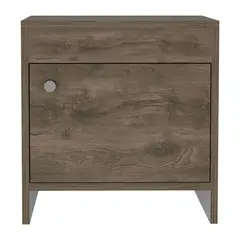 RTA MUEBLES - Mesa de Noche Moderna 416 x 40 x 352 cm - Sin Cajones
