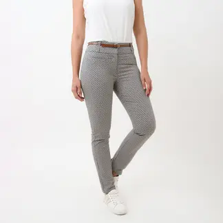 APOLOGY - Pantalón Recto Mujer Tiro medio