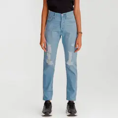 LEVIS - Jean Skinny para Mujer Tiro alto de Algodón