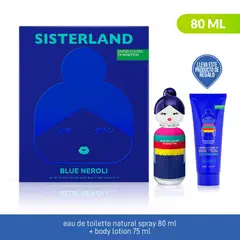 BENETTON - Set de Perfume Mujer : Fragancia 80ml + Body Lotion 75ml
