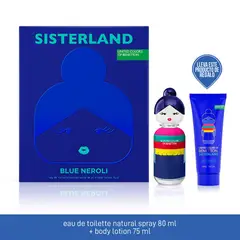 BENETTON - Set de Perfume Mujer : Fragancia 80ml + Body Lotion 75ml