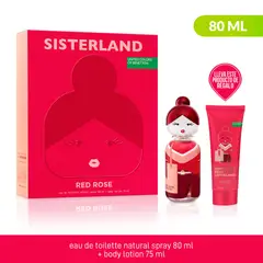 BENETTON - Set de Perfume Mujer : Fragancia 80ml + Body Lotion 75ml