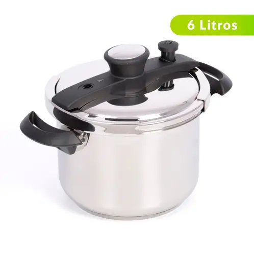 UNIVERSAL - Olla a Presión Easy Click 6 litros Acero