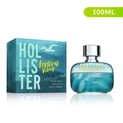 HOLLISTER - Perfume Hombre Festival Vibes 100 ml EDT